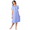 Shadowline Women's Nightgown and Robe Sleepwear Set Nylon Petals Short