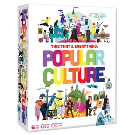 Outset Media This That & Everything: Popular Culture - Contains 100 Double-Sided Cards - Trivia Game for Kids Ages 12 and up