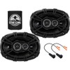 KICKER Speakers 6x9 inch for GMC Sierra 2500/3500(All Cab) 2015-2019