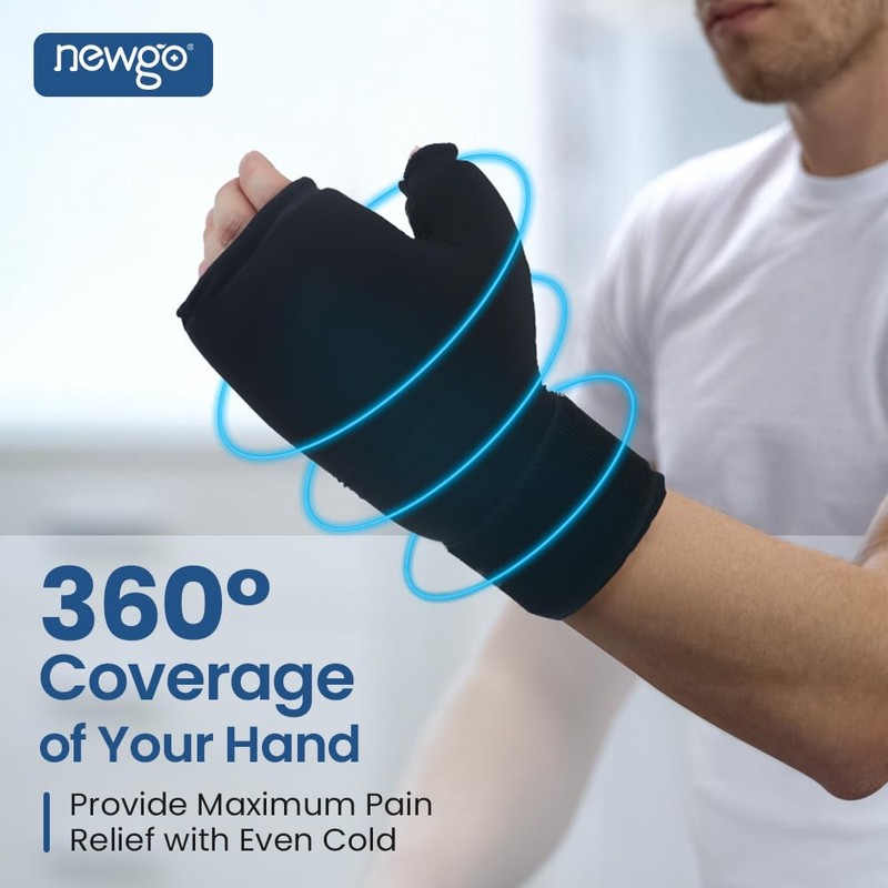 Hand Ice Gloves, Hot & Cold Therapy for Wrist &