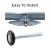 HOME MASTER HARDWARE 2" Nylon Garage Door Rollers 12 Pack,Garage