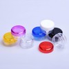 UUYYEO 12 Pcs 15 Gram Clear Plastic Cosmetic Jars Makeup
