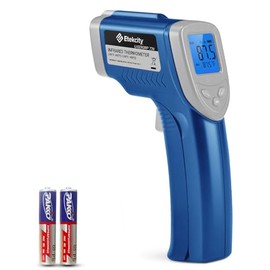Etekcity - Termómetro infrarrojo 774, pistola de temperatura de calor para cocinar, herramienta de superficie IR láser para pizza, parrilla, parrilla, HVAC, motor, accesorios, -124°F a 1000°F, azul