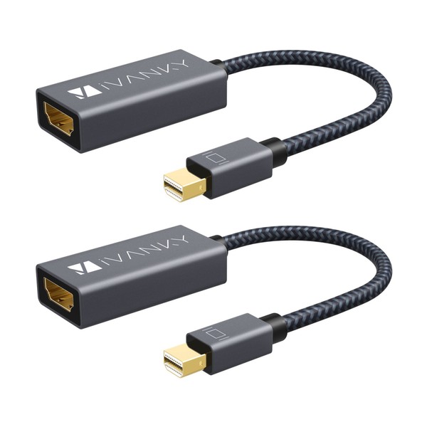 Adaptador de Mini DisplayPort a HDMI – trenzado de nailon