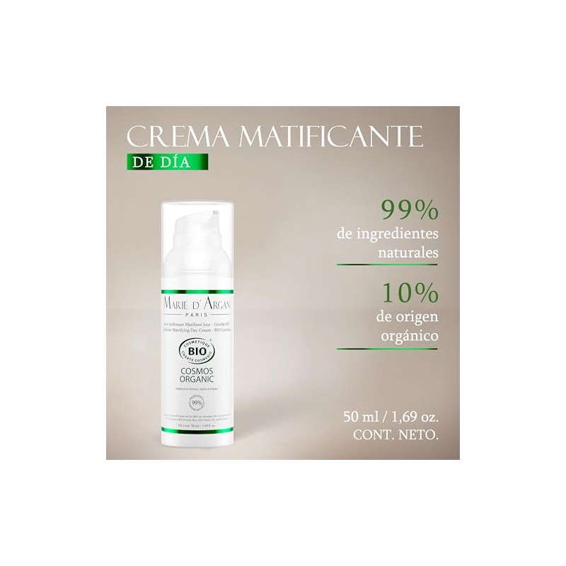 MARIE D'ARGAN PARIS - MARIE D' ARGAN Crema Matificante de