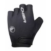Chiba Gel Air Cycling Gloves Short Black 2024: Size: XL