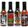 Mad Dog 357 Hell in Four Bottle Hot Sauce Gift