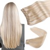 VINBAO Weft Hair Extensions Human Hair Sew in Hair Extensions