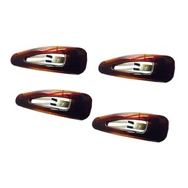 Lip Clip Brown Pack 4 Pack for daily makeup and personal care, portable beauty accessory, Korean Import, and Care, skincare routine product