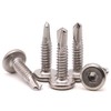 #12 x 2 (30 Pack) Flat Round Socket Head Cap