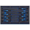 Draper 8 Piece Extra Long Precision Screwdriver Set in 1/4