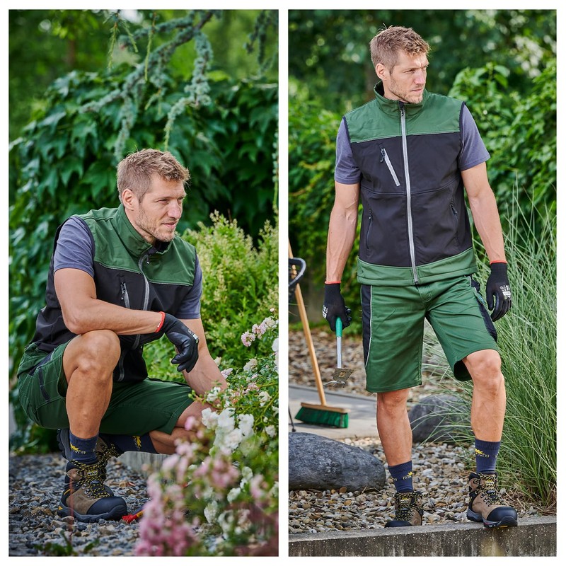 WORKPOWER Work Gloves Night Green for Men - Non Slip