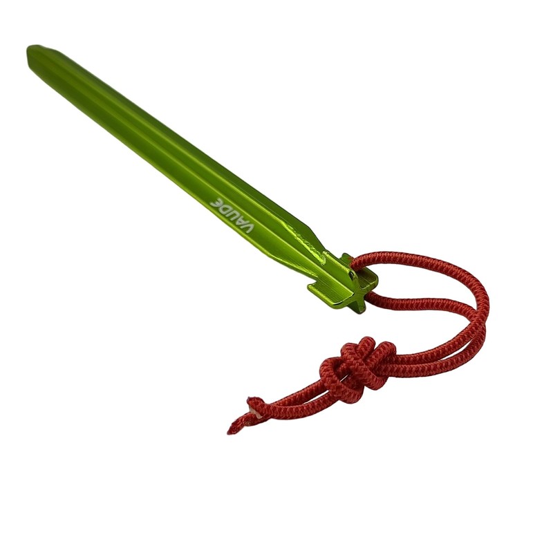 VAUDE X-Peg Ultralight 15cm (VPE6) Tent Accessory Adult Unisex Lime