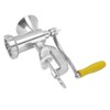 Meat Grinder Small Aluminum Alloy Composite Wood Incisive Blade Silver