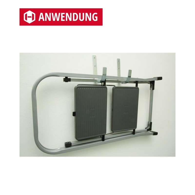 Gedotec Wall Bracket – Universal Hooks Galvanised Steel | Pack