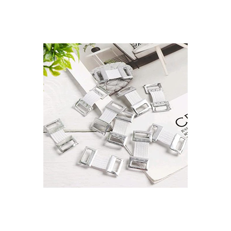 Namvo 50pcs Elastic Bandage Clips - Stretch Metal Compression Wrap