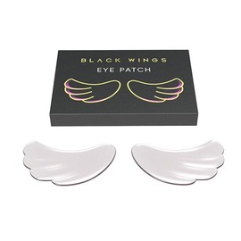BLACKWINGS Parche inferior para pestañas, rizador de pelo permanente, almohadillas de elevación para pestañas, pestañas permanentes de silicona, para pestañas, maquillaje, herramienta de belleza