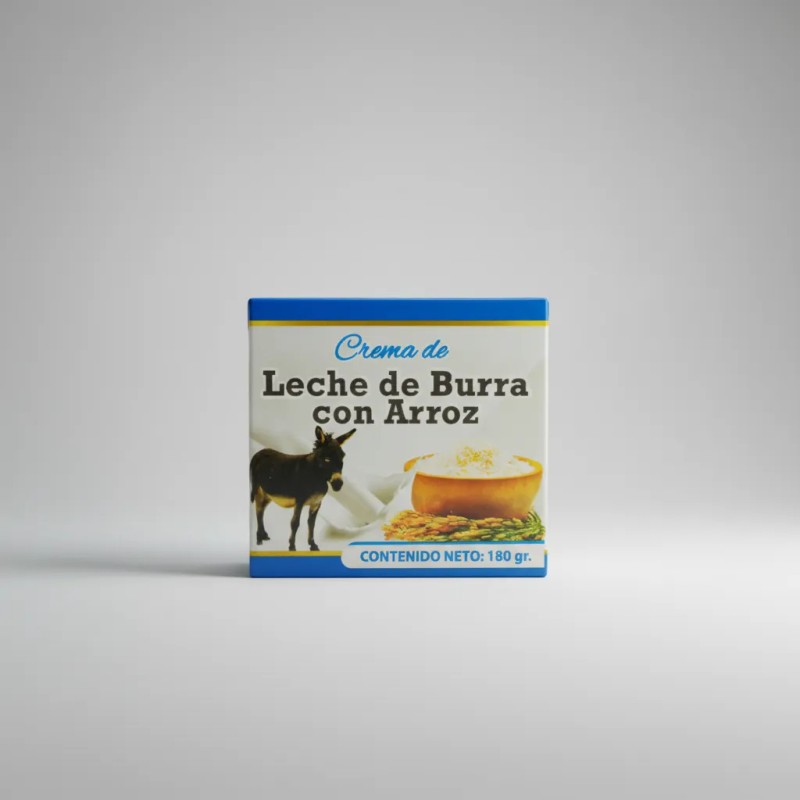 Crema Facial Aclaradora Leche Burra
