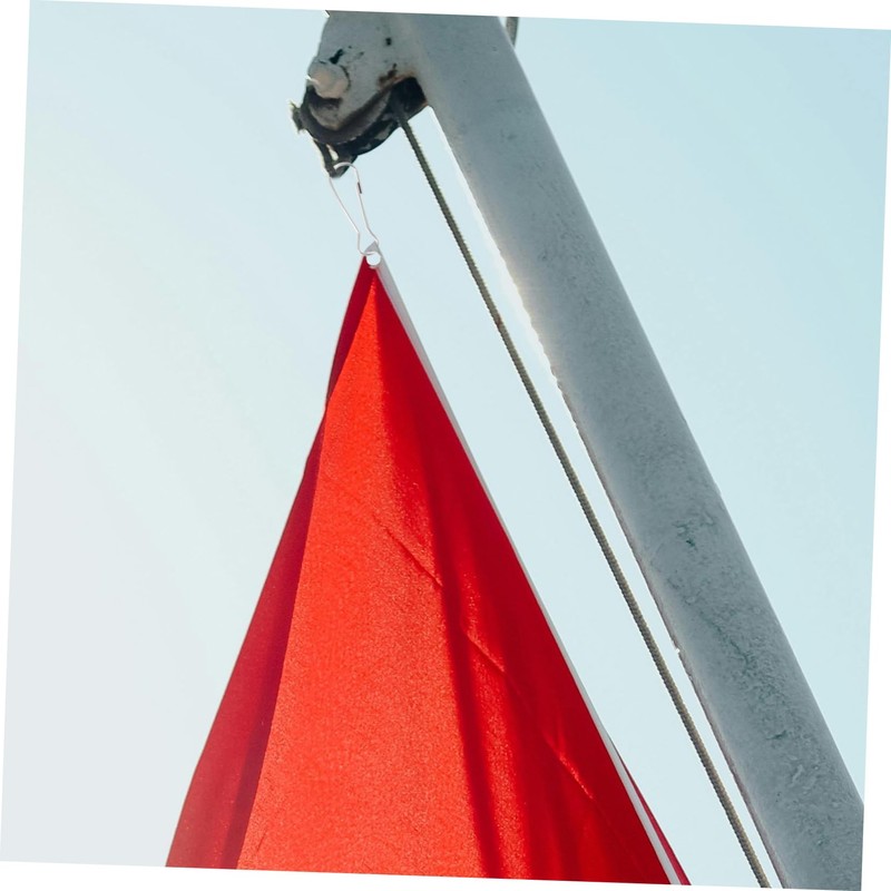 ORFOFE Stainless Steel Flagpole Clips 30pcs Flagpole Snap Hooks Boat