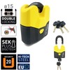 Urban U8K High Security Padlock with Key, SRA Approved, Compatible