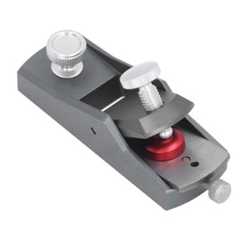 Aluminium Alloy Hand Planer, Wood Planer, Mini Hand Planer, VG10 Steel Blade Flat Trimming Plane, Flat Bottom Trimming Plane for Woodworking, Adjustable Cutting Thickness