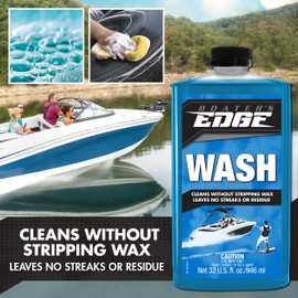 BOATER'S EDGE Wash - Biodegradable Boat Soap Concentrate - 32 OZ (BE1132)