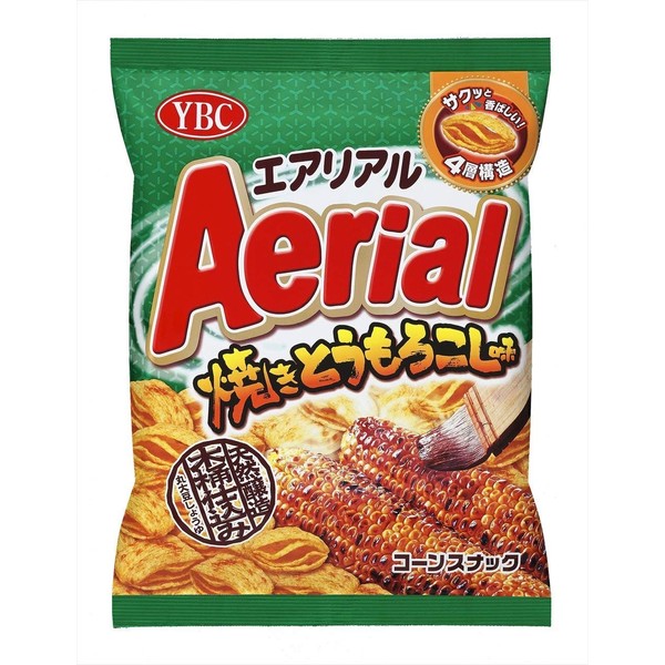 Aerial Baked Corn Taste 2.5oz 3pcs Japanese Snacks YBC Yamazaki Biscuits Ninjapo