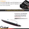 GSOWO Red Lens LED 3rd Brake Light for 2002-2006 MINI