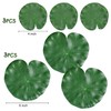 WhistenFla Floating Lily Pads for Ponds, 6Pcs Realistic Lily Pads
