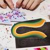 Operitacx Multi-coloured quilling strips set, 1 set, quilling for decorating