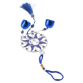 couponhub Dream Catcher Pendant, Home Decoration Wall Pendant, Home Dream Catcher Decoration,Wind Chime Decoration with Bells, Home Dream Catcher Decoration Gift(B)