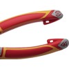 NWS 140-49-VDE-170-SB Number 140-49 VDE Chain Nose Pliers, Silver/Red, 170