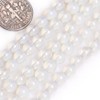 GEM-Inside 6mm Round Smooth White Opalite Beads for Jewelry Making