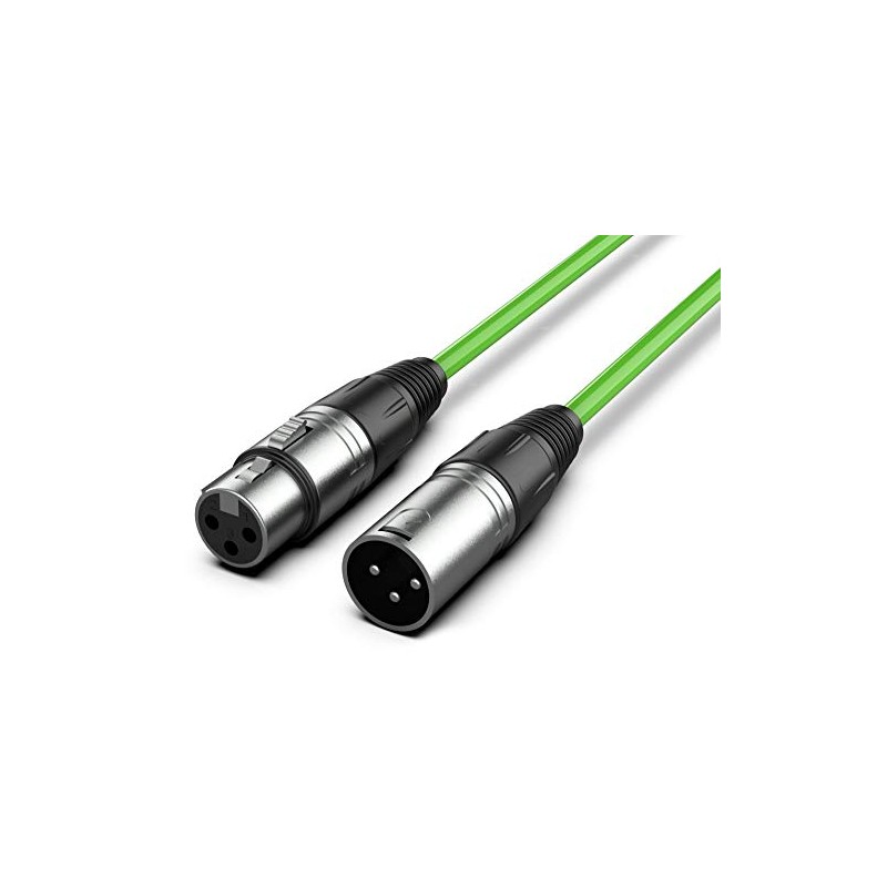 Audibax Silver Cable XLR Macho - XLR Hembra 10 Metros