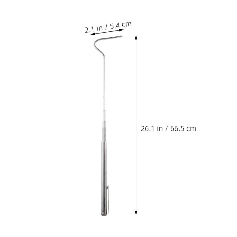 Kisangel Portable Snake Control Device 26 Retractable Snake Catcher Steel