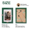 KINLINK 4x6 Frame Green, Solid Wood 4 x 6 Picture
