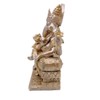 Ganesha Golden Figurine Indian God Elephant Asian Miscellaneous Goods Elephant