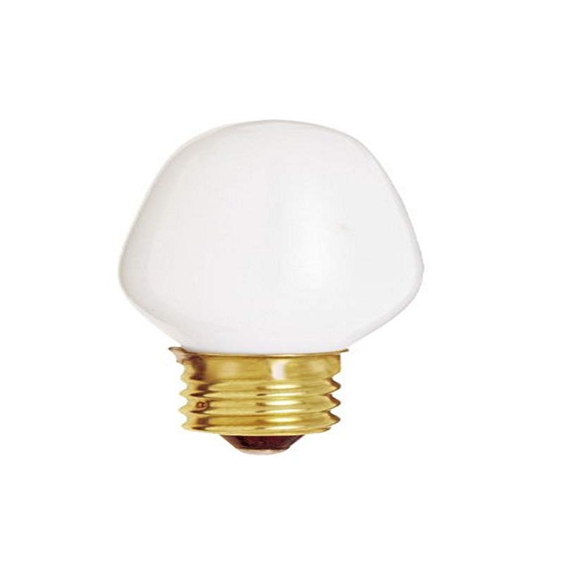 Satco S3692 120V Candelabra Base 7-Watt 7C7 Night Light Bulb,
