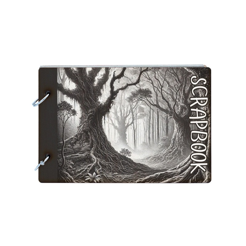 Generic Enchanted Forest Scrapbook - Mystical Woods & Dark Fantasy