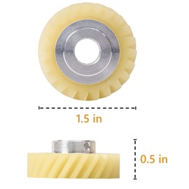 Two W10112253 Mixer Worm Gear Replacement Parts, Perfect for Whirlpool and KitchenAid Mixers - Replacing 4162897 4169830 AP4295669 PS11748374 (Ultra Durable, Set of 2)