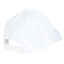 Munsing Wear MGCXJC20 Women's Cap, Ear Curve Cap, Sweat Absorbent, Quick Drying, Cotton, Simple, Golf, WH00 (white)