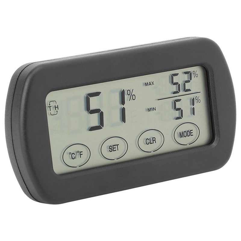 LCD Touch Hygrothermograph Thermometer Hygrometer Electronic Indoor Temperature Humidity Meter