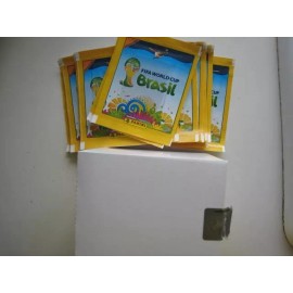 2014 Panini World Cup FIFA Brazil Stickers promotional box 80 packs All Stars