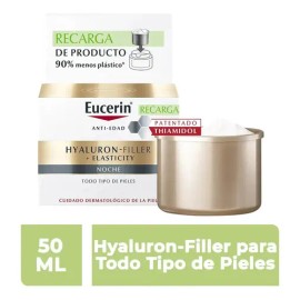 Recarga Hyaluron-filler + Elasticity Noche 50ml Eucerin