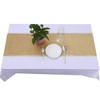mookaitedecor Satin Lace Table Runner Khaki for Wedding Birthday Party