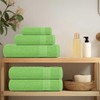 vidaXL Hand Towels, Pack of 2, Apple Green, 50 x