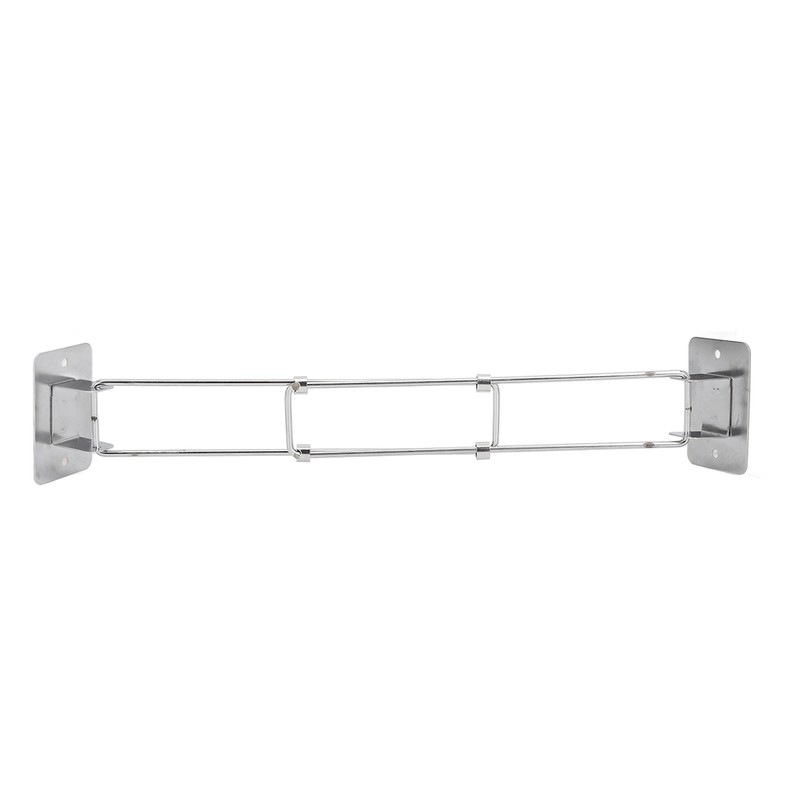 195‑345mm RV Shower Corner Storage Bar Stainless Steel Adjustable Bathroom