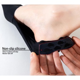 trxooog No Show Socks Women for Flats 6 pack Non slip Invisible Low cut socks shoe size 5-8.5, 6 colors