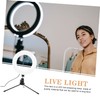 Operitacx 1 Set LED Fill Light with Tripod Stand Compact