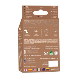 Mina ibrow Henna Regular Pack & Colouring Tint Kit (Blonde)